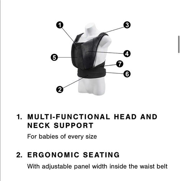 Cybex Yema Platinum Baby Carrier - Picture 8 of 8